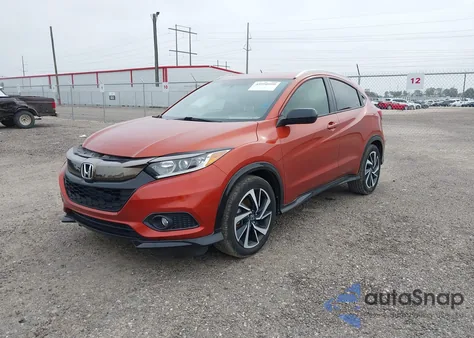 2019 Honda Hr-V Sport из США, поврежденный, VIN 3CZRU5H19KG700808